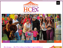 Tablet Screenshot of hantscountyex.com
